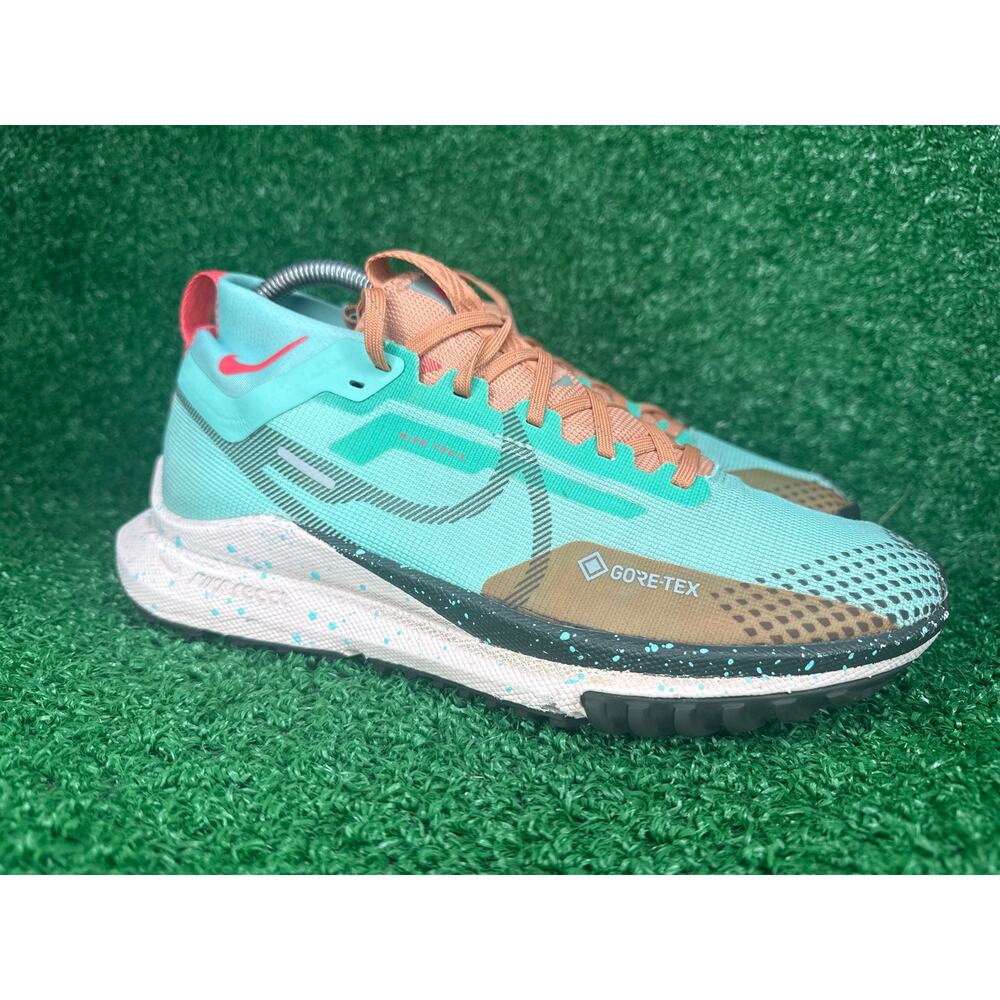 Nike GORE-TEX Athletic Shoe in Teal, Brown, Coral